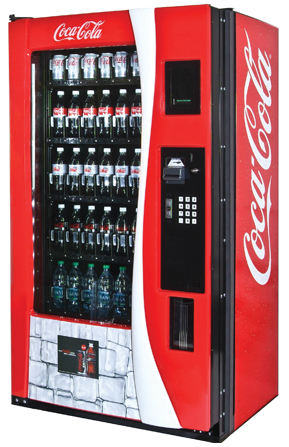 Coca Cola vending machine image
